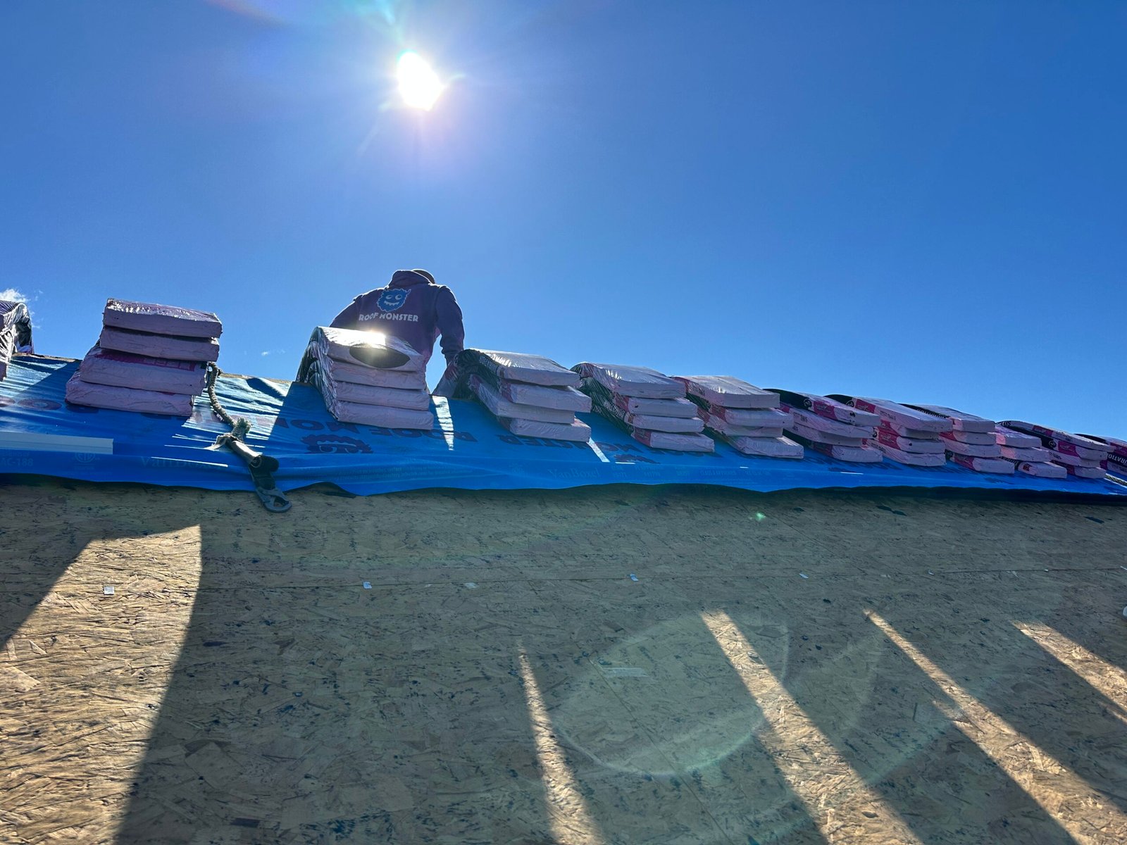 Roof Monster roof replacement project in Latham, NY