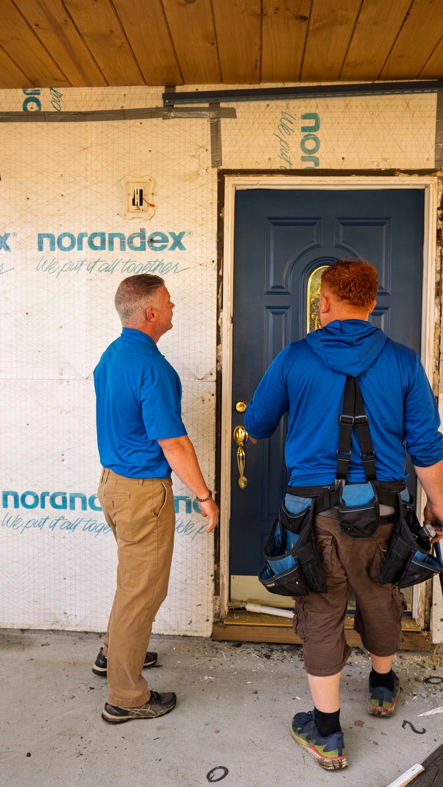 Front Door Walkthrough Mid-Project